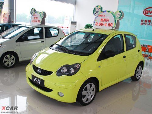 比亚迪F0车，城市代步新优选